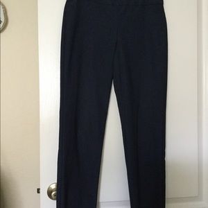 Charter club dark blue stretch slacks size 6